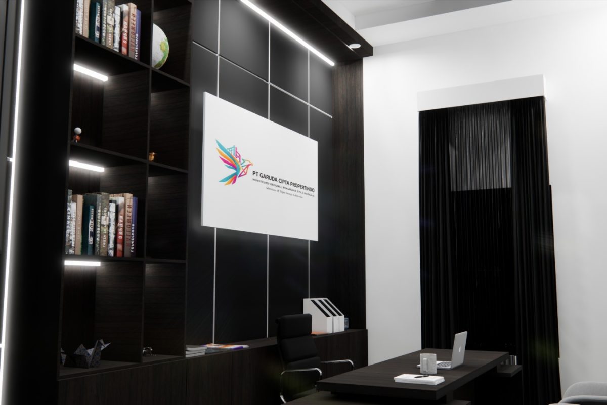 Pengerjaan Interior Ruang Kerja - Design Hunian Mr. X (2)